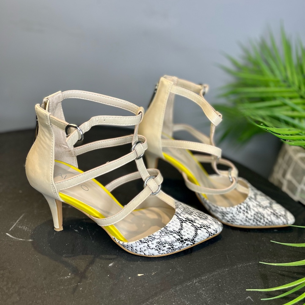SOLD ALDO Multi Strap Pump